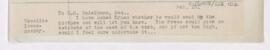 Letter to Marion Harry Spielmann, February 12, 1919