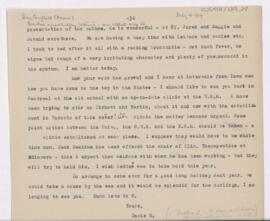 Letter to Campbell Palmer Howard, July 16, 1919