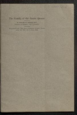 The Family of the Faerie Queene