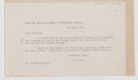 Letter to Fielding Hudson Garrison, December 9, 1912