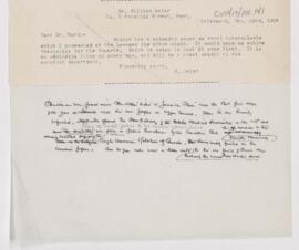 Letter to Henry Mills Hurd, December 23, 1904
