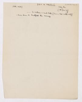 Letter to Thomas Archibald Malloch, January 5, 1917