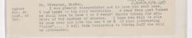 Letter to Edward Clark Streeter, March 31, 1919