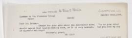 Letter to Florence Price, October 25, 1907
