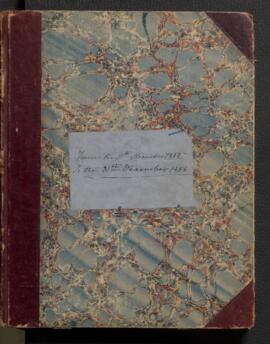 My journal, 1855 : 12th November/55