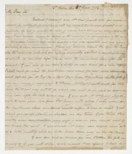 Letter from D. A. Grant to Simon McTavish, 8 June 1792