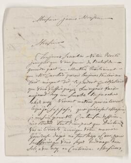 Letter from André Bernard, 25 March 1790