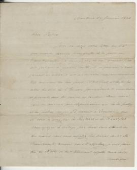 Letter to Roderick Mackenzie from his son