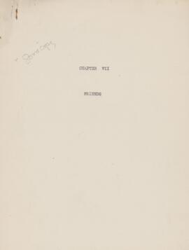 Draft of Autobiography - Friends