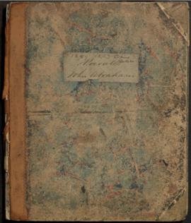 John Abraham letterbook, 1848-1857