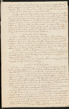 Diplomatic dealings regarding the signing of an armistice with Napoleon