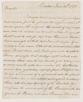 Letter from John Antill, 24 June 1790