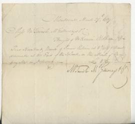 Letters to Mackenzie, Oldham & Co.