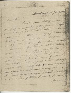 Letters to Henry McKenzie