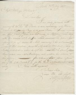 Letter to Mackenzie, Oldham & Co.