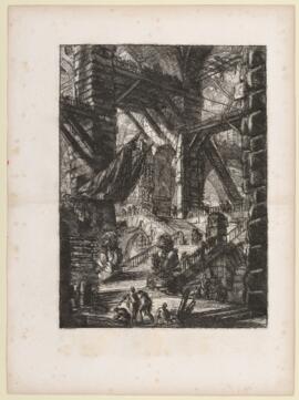 Plate VIII, The Staircaise with Trophies