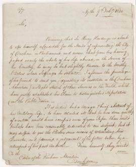 Correspondence