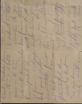 Letter from H. Curtis to Stella Curtis