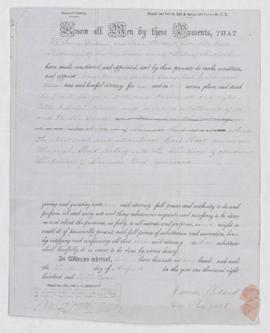 Power of Attorney document